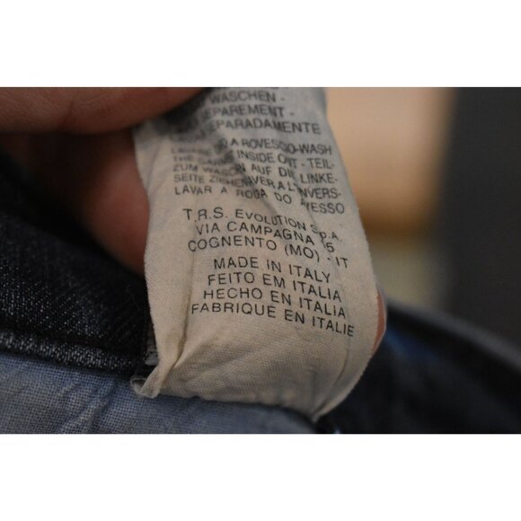 Men's Trussardi Jeans Medium Wash Blue Jeans Size 34(US) 36(IT) - Picture 5 of 7